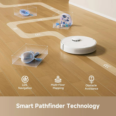 Dreame F10 Robot Vacuum [White], DRM-F10W