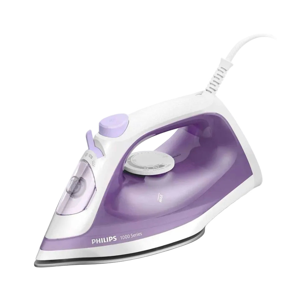 Philips, 1000 Series Steam Iron With Non-stick Soleplate, 250ML, 1800W