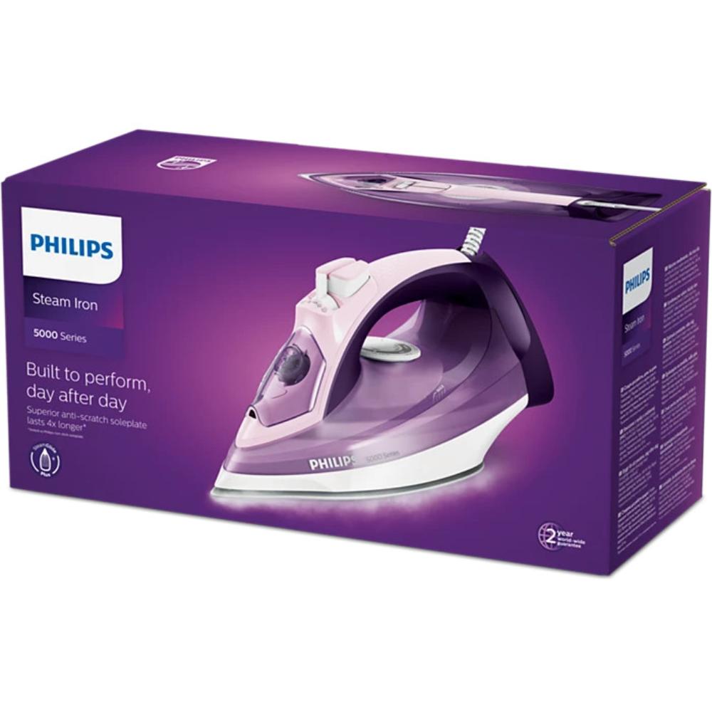 Philips, 5000 Series Steam Iron, 320ML, 2400W, DST5020
