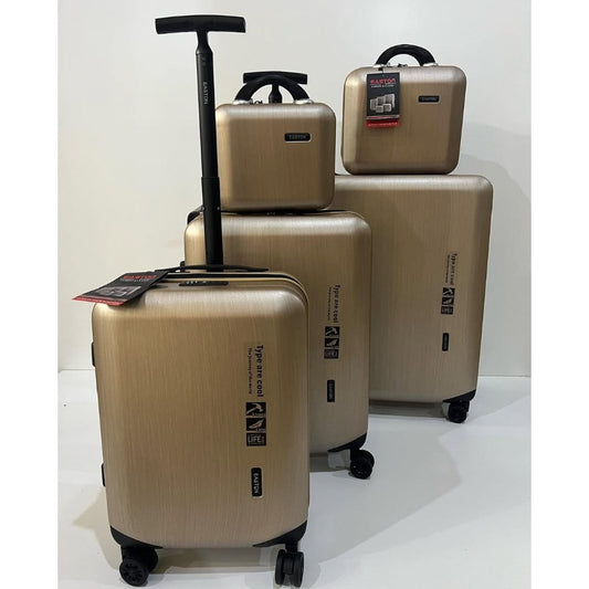 Easton, Luggage Sets With Aluminum Frame, Pc Hard Shell Suitcase With Spinner Wheels And Tsa Lock, Large Suitcase For Travel
