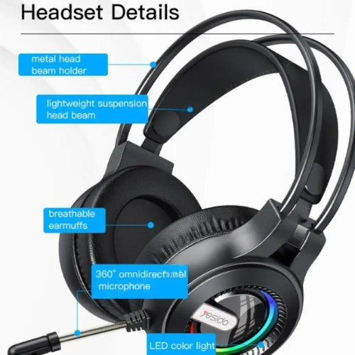 Yesido, Gaming Headphone EK02