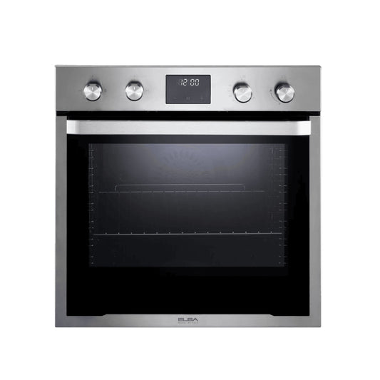 Elba Gas Oven Built In  60Cm, Fan, Gas Grill, 65L, 7 Levels Side Racks, Touch Control, Double Glass Door, Convection, 1 Flat Shelf, 1 Tray, EL12XLX