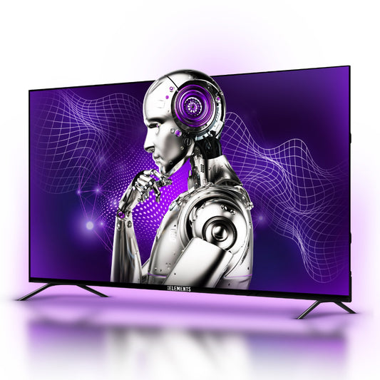 KB Element 75-Inch QLED TV UHD 4K Smart Frameless - WebOS, ELT75WQ8DE