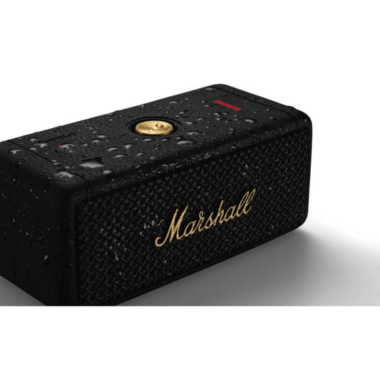 Marshall Emberton Portable Bluetooth Speaker — 20+ Hours Playtime