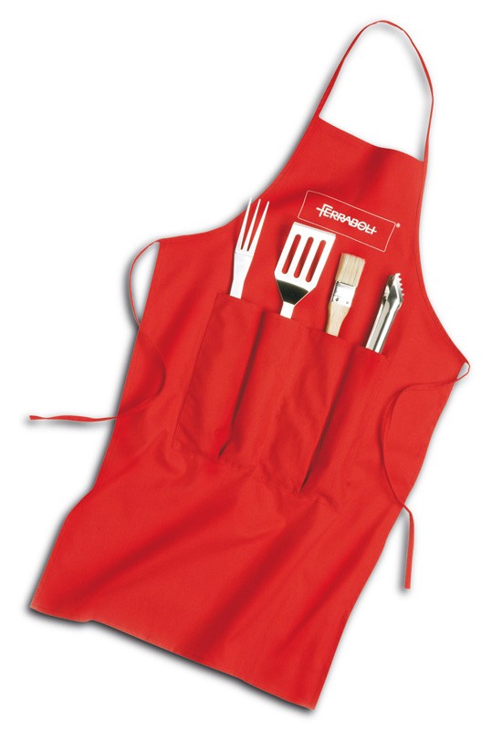 Ferraboli, Apron with 4 accessories