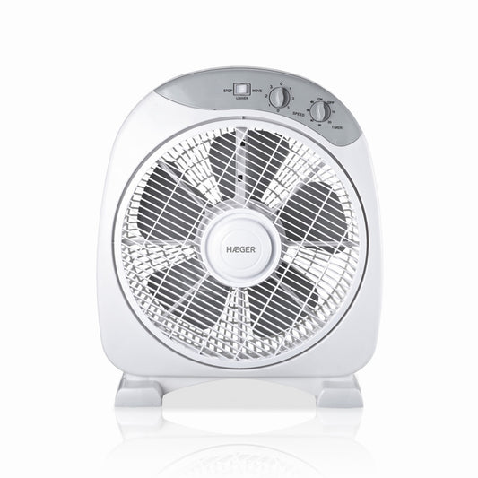 HAEGER Home Wind Floor Fan 30.5cm - 40W, FF-012.004A