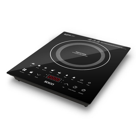 Sogo, Induction Stove, Single, Digital -240 Min Timer 2000W