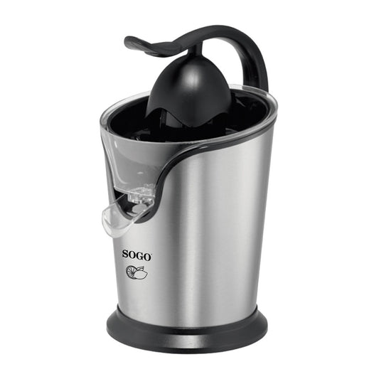 Sogo, Stainless Steel Citrus Juicer With Press Handle - 100W