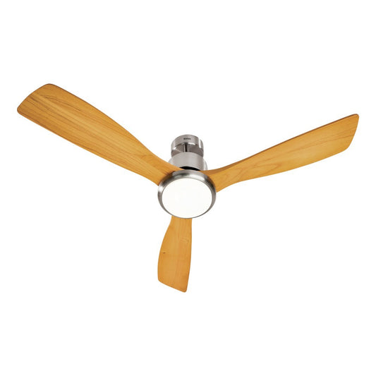 Sogo, Cieling Fan 52'-132Cm Light ,Wooden ,3Speed 100W,,8Hrs Timer,Reversible,Copper Motor,Remote