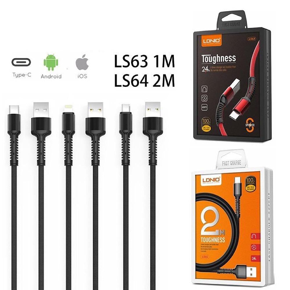 Ldnio, Ls64, Fast Charge, Data Cable