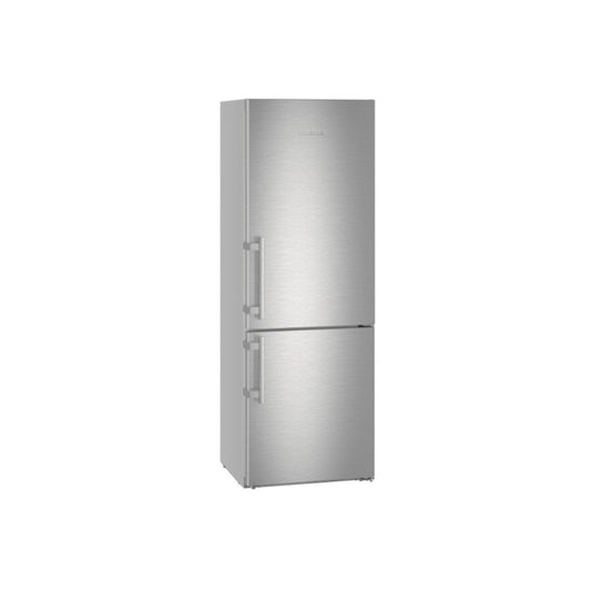 Liebherr, Fridge Freezer, 410L, Nofrost Silver, Dimensions (HxWxD): 201x70x66.5cm, LIE-CNEF5735