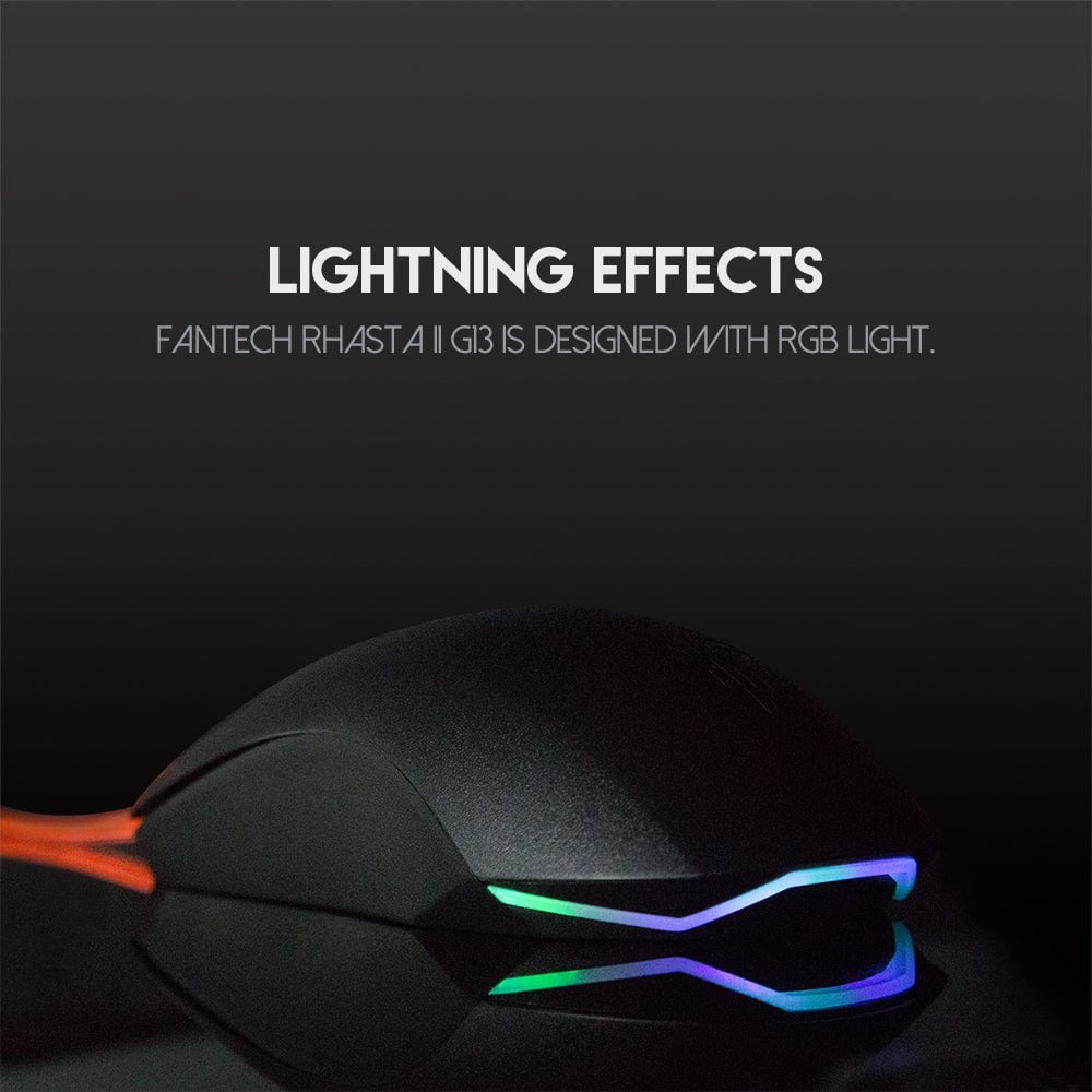 Fantech, G13 Rhasta Ii Rgb Gaming Mouse