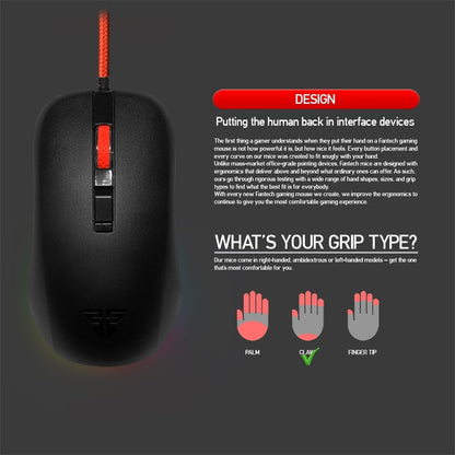 Fantech, G13 Rhasta Ii Rgb Gaming Mouse