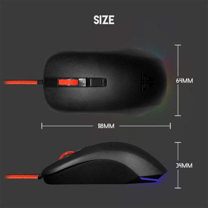 Fantech, G13 Rhasta Ii Rgb Gaming Mouse