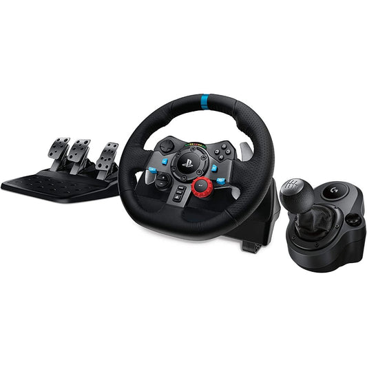 Logitech, G29 Driving Force Race Wheel + G Driving Force Shifter Bundle , Ps5,Ps4 And Ps3