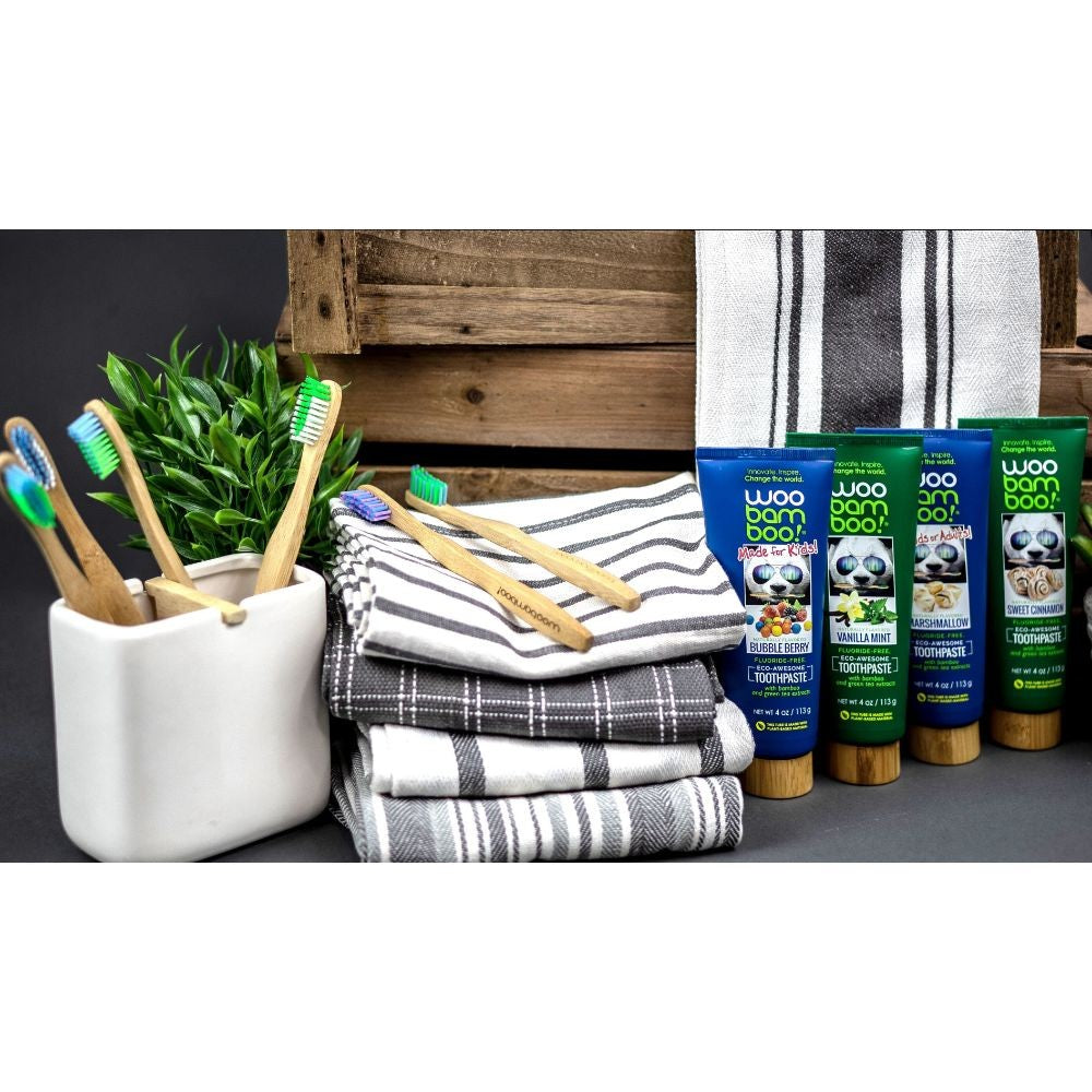 WooBamboo, Soft Toothbrush (Standard Handle)