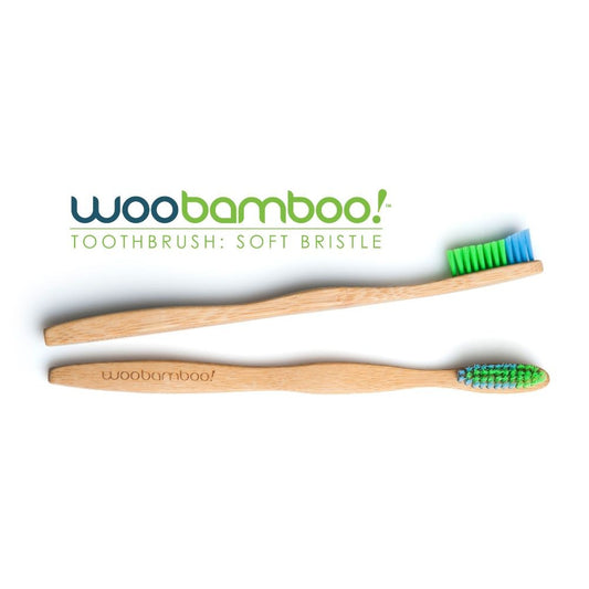 WooBamboo, Soft Toothbrush (Standard Handle)