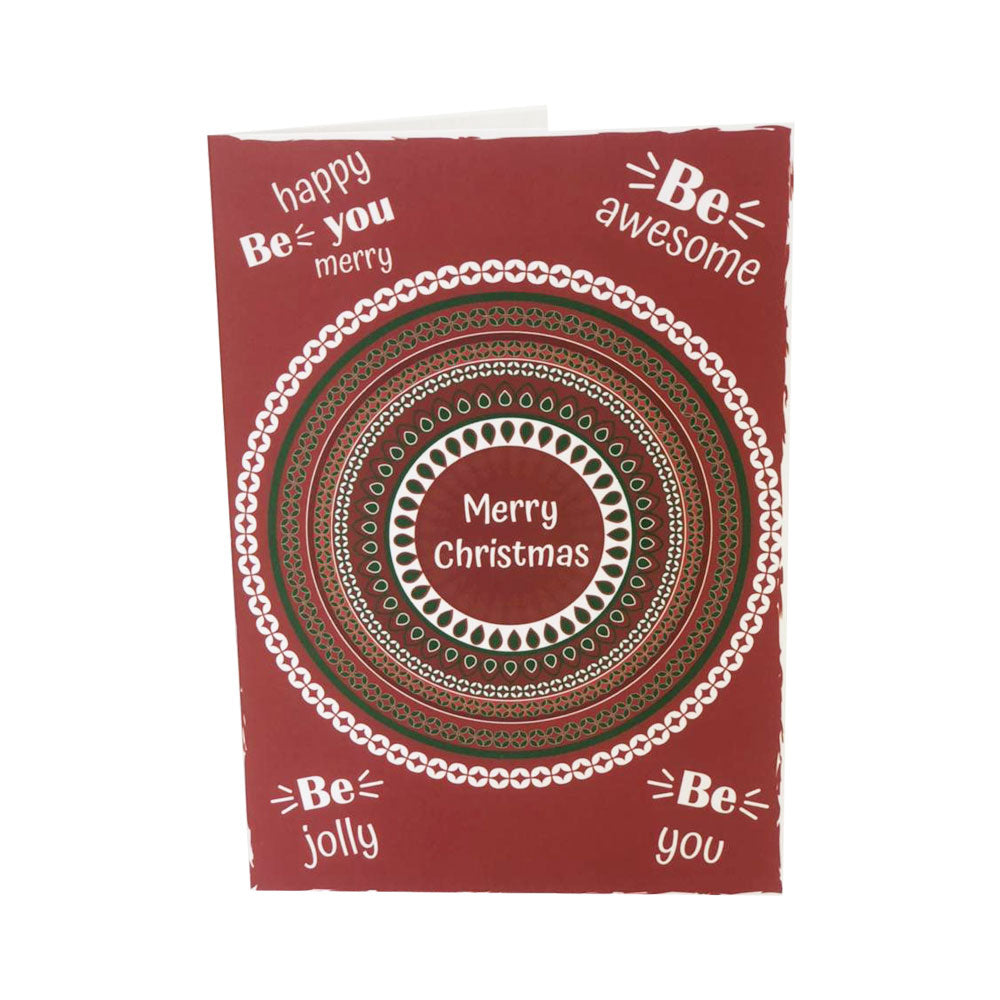 Smile Yalla, Christmas Greeting Cards Big, Be You