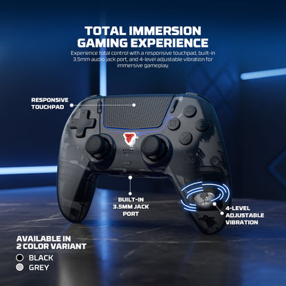 FANTECH WGP16D Nova II Wireless Controller, Multi-Platform Gaming Pad for PS5, PC & Mobile