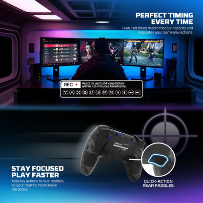 FANTECH WGP16D Nova II Wireless Controller, Multi-Platform Gaming Pad for PS5, PC & Mobile