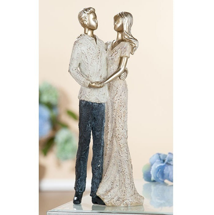 Sculpture Standing Couple