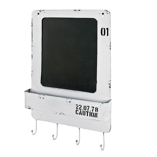 Metal Memo Board Black And White