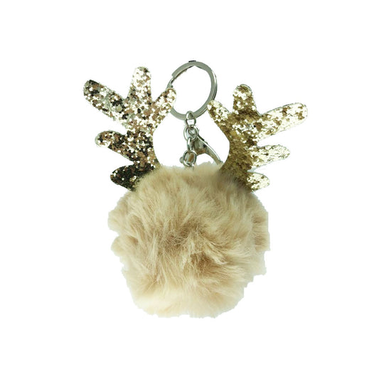 Smile Yalla, Secret Santa, Keychain, Beige