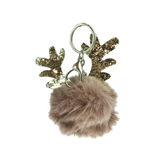 Smile Yalla, Secret Santa, Keychain, Brown
