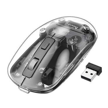 Hoco, Dual Mode Wireless Mouse Bluetooth -Silent Mode, Available in Different Colors