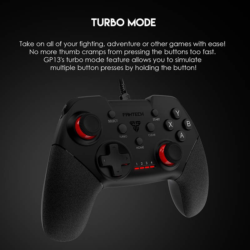 Fantech, Gp13 Shooter 2 Gamepad Wired For Pc And Ps3