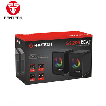 Fantech, Gs203 Beat Usb Rgb Gaming & Music Speaker