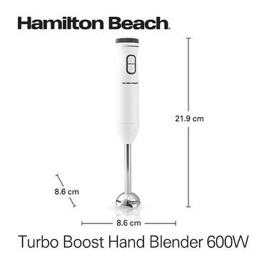 Hamilton Beach, Turbo Boost Hand Blender, 600W