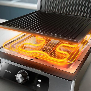Philips, Contact Grill 5000 Series, Removable Plates, 2200W