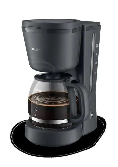Philips, Coffee Maker, 1000W, Compact Design (1.2L), Up To 10 Cups, With Glass Jug