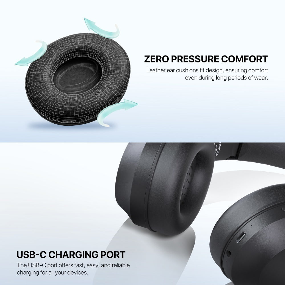 Fantech, Wh02S Go Air: Bluetooth, Wireless Headphones, Built-In Microphone