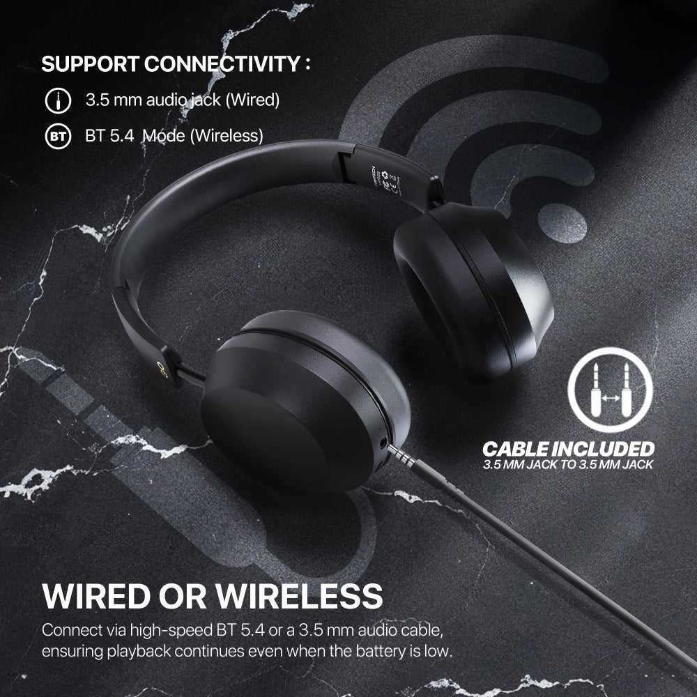 Fantech, Wh02S Go Air: Bluetooth, Wireless Headphones, Built-In Microphone