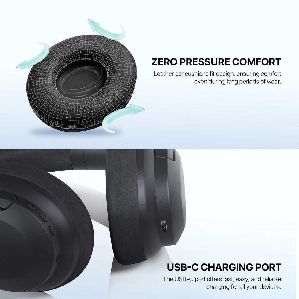 Fantech,wh05A Go Vibe: Bluetooth, - Active Noise Cancelling (Anc) Wireless Headset