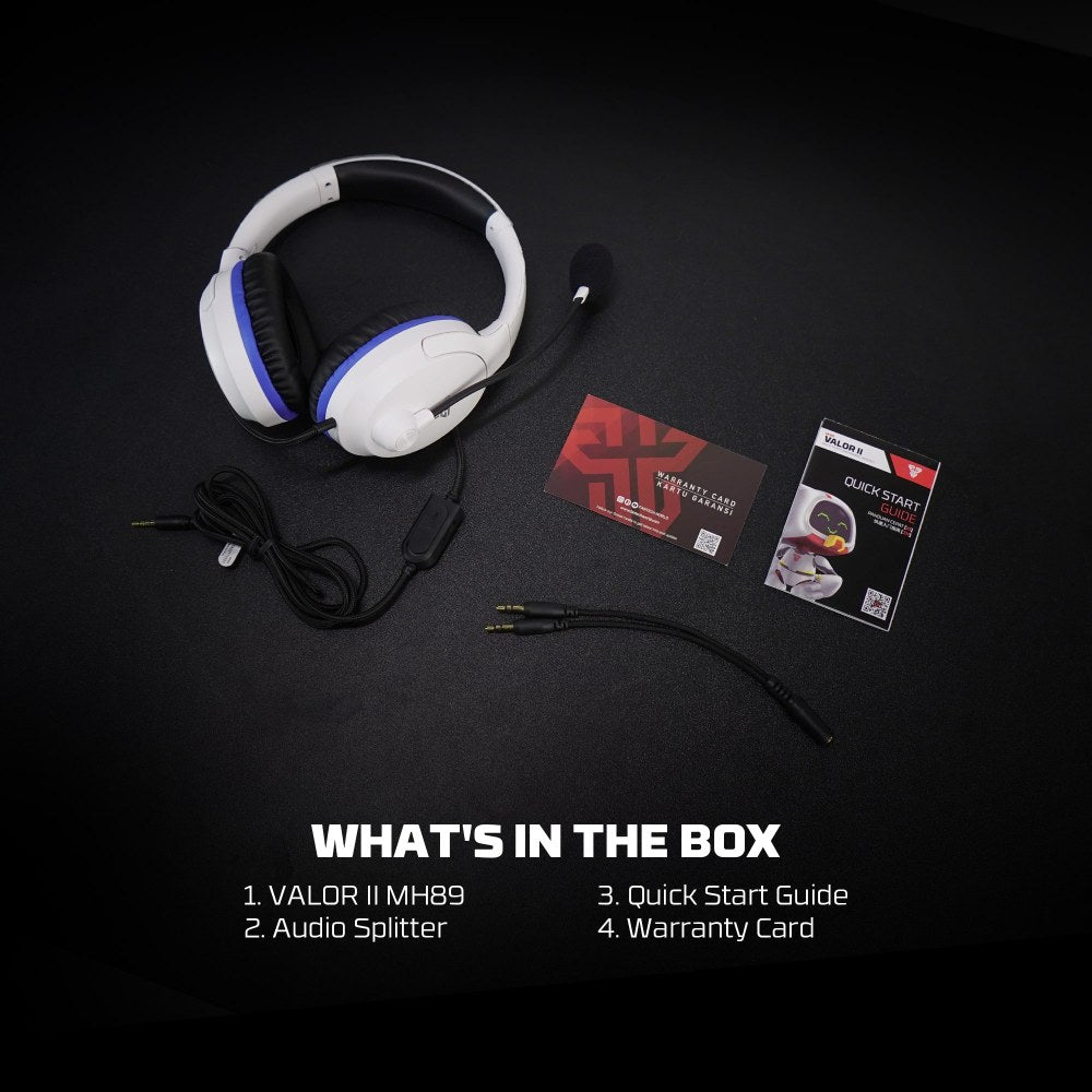 Fantech, Mh89 Valor Premium Gaming & Audio Headset