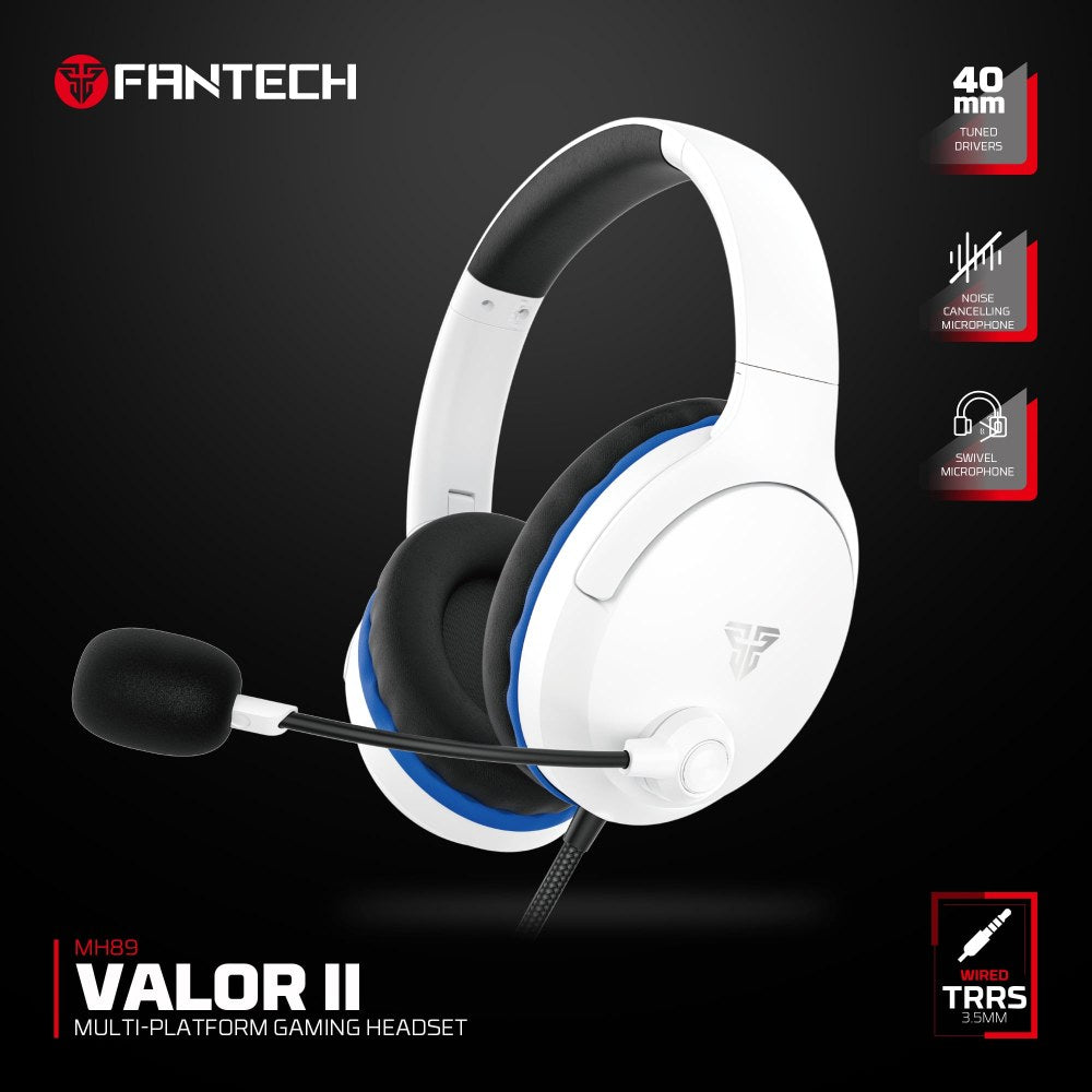 Fantech, Mh89 Valor Premium Gaming & Audio Headset
