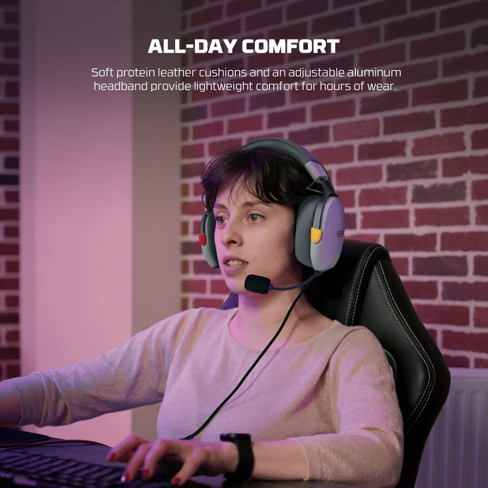 Fantech, WHG06 CARBON PRO Multi-Platform Wireless Headset, QUAD Mode Connection, HEADSET D82
