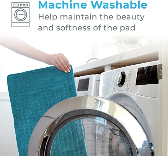 Medical Grade Heating pad with LCD Controller, Automatic Moist Heat by Thermotech, High Heat Heating pad for Relief from Back Pain, Muscle Soreness and Cramps - Machine Washable
