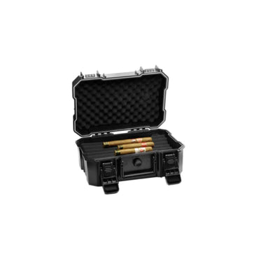 Hemingway, Travel Cigar Humidor Box With Hygrometer Portable Cigar Humidor Large, HEM-1203