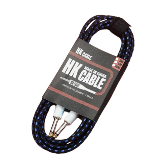 HK Jack Cable 10M (Black-Silver), HK10BLKSL