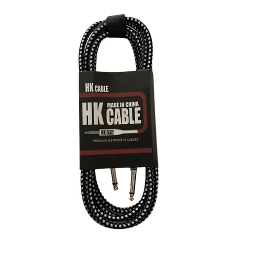 HK Jack Cable 2M (Black-Silver), HK2BLKSL