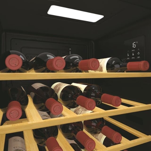 Hoover, Wine Cooler, Freestanding 1 Zone, 34 Bottles
