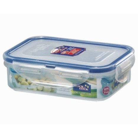 LocknLock, Rectangular Short Food Container 360Ml,Hpl810