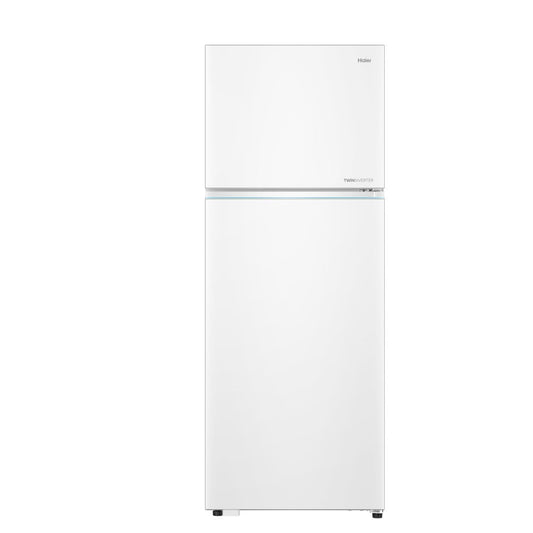 Haier, Hrf672Vcfmswsa No Frost Top Mount Refrigerator, Twin Inverter White Color