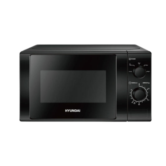 Hyundai Microwave 700W-12000W Mechanical Control Weight Defrost [Black], HYU-MW22M72B