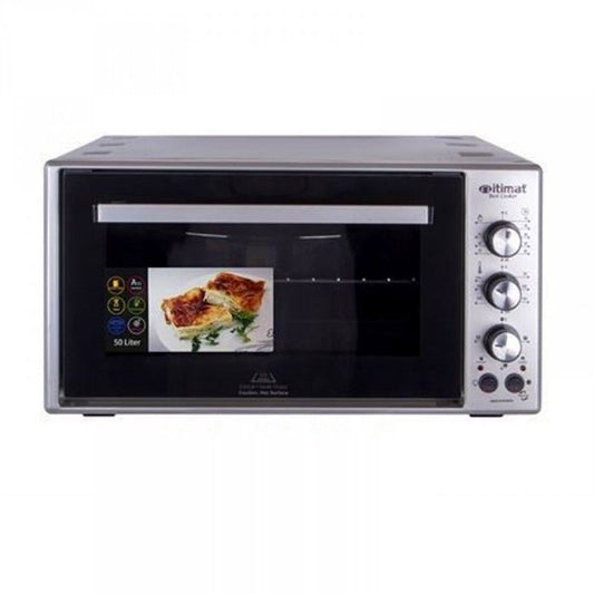 Itimat, Electric Oven 50L 1600W Double Glass Door With Fan And Light