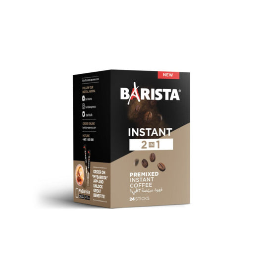 Barista Instant Coffee 2-IN-1 24 Sachet Box, ICS-2IN1